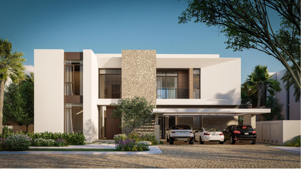 Al Jurf Gardens villa render