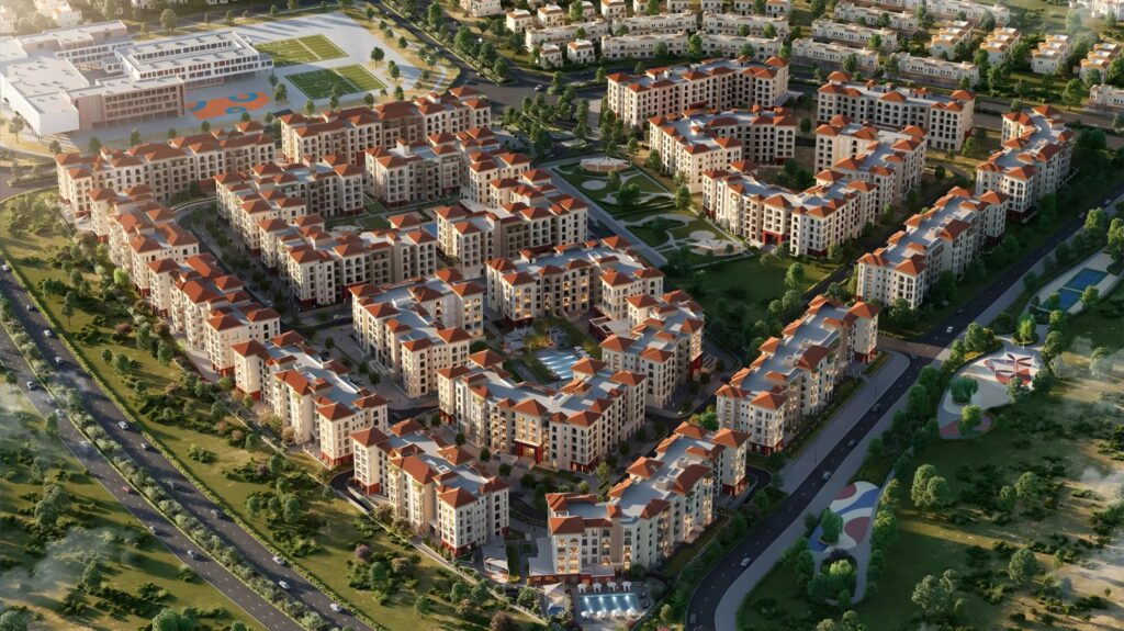 Bloom Living aerial view