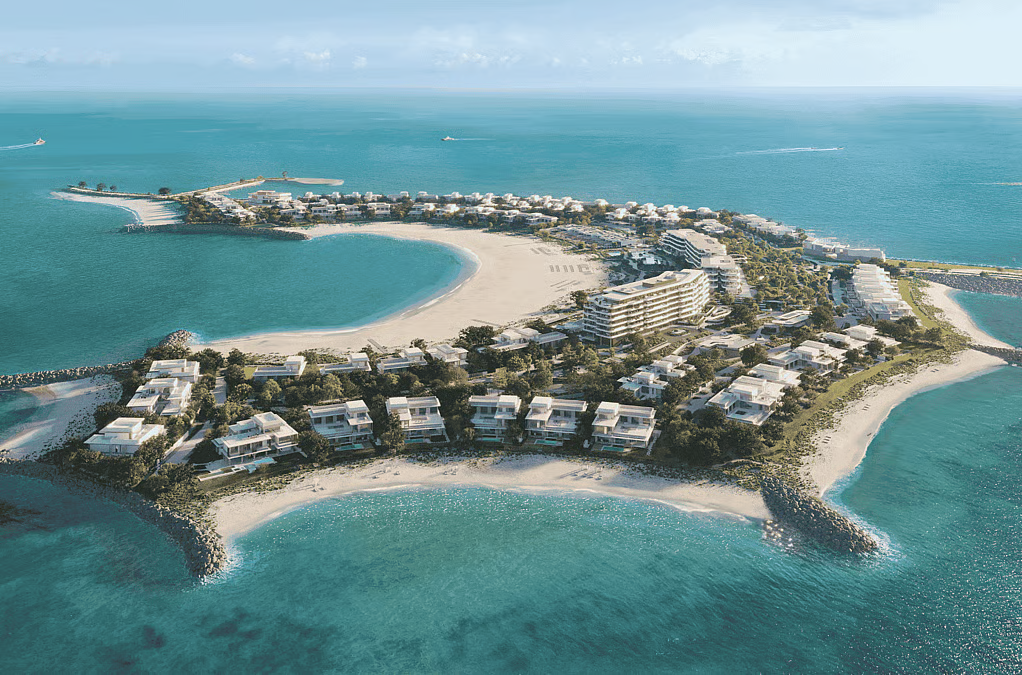 SHA Island aerial view